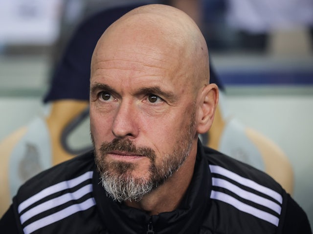 Manchester United head coach Erik ten Hag on October 3, 2024