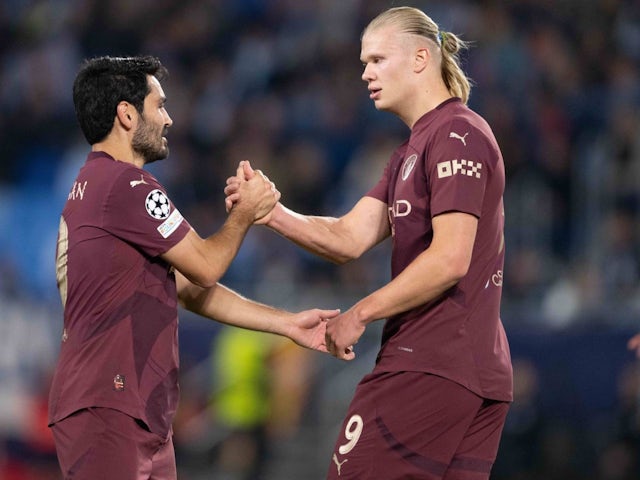 Man City stroll to commanding Champions League win over Slovan Bratislava