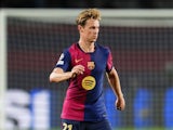 Barcelona midfielder Frenkie de Jong on October 1, 2024