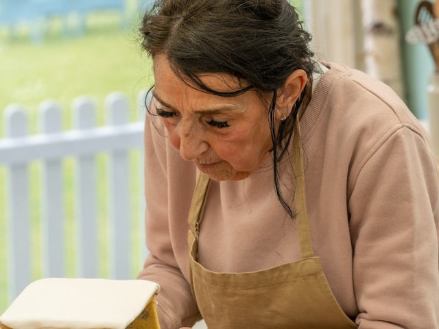 Two bakers leave the tent in Great British Bake Off's Biscuit Week