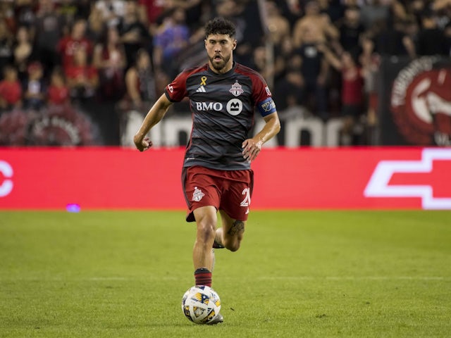 Toronto captain Jonathan Osorio pictured on September 14, 2024