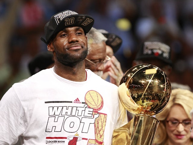  LeBron James leads the Miami Heat to NBA glory on October 4, 2024