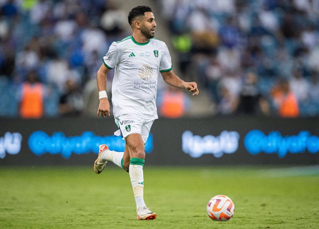  Riyad Karim Mahrez of Al-Ahli SFC during the 11th matchday of SAFF Roshn Saudi Pro League 2023-24 between Al-Hilal SFC and Al-Ahli SFC at King Fahd International Stadium on October 27, 2023 in Riyadh, October 2, 2024