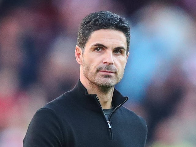 Arsenal manager Mikel Arteta pictured on October 5, 2024