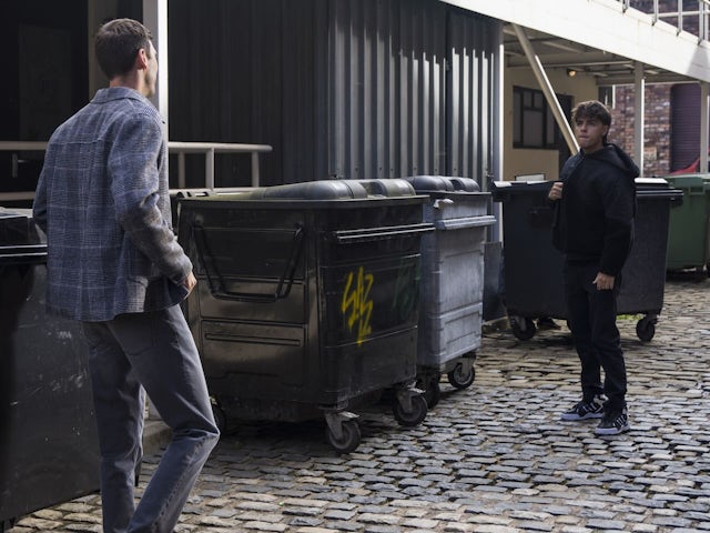 Mason on Coronation Street on October 16, 2024