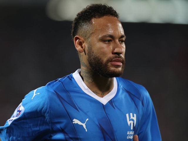 Neymar en action pour Al-Hilal en octobre 2023