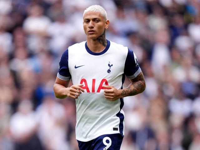 Tottenham Hotspur's Richarlison in action on August 24, 2024