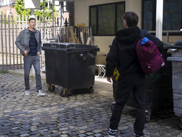 Kit on Coronation Street on October 16, 2024