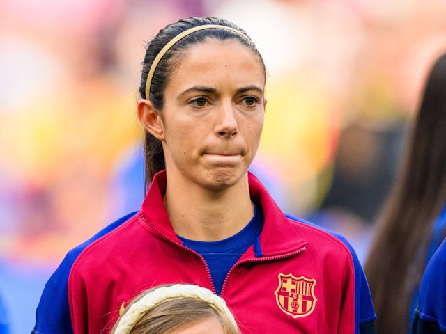 Barcelona Women midfielder Aitana Bonmati pictured on May 25, 2024