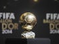 Ballon d'Or trophy on January 1, 2015