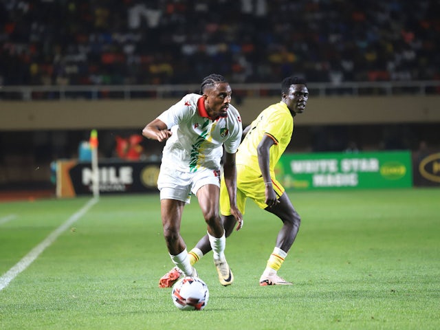 Antoine Makoubou (L) of the Republic of Congo on October 5, 2024