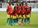 Guinea players line up on June 6, 2024