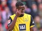 Jamie Bynoe Gittens of Borussia Dortmund during his side's match against Union Berlin, on October 5, 2024