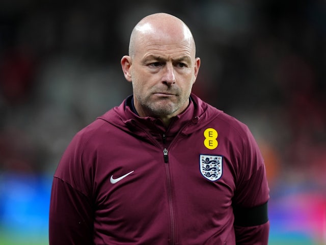 England interim head coach Lee Carsley on October 10, 2024