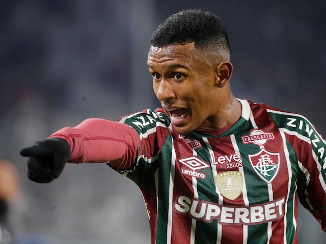 Marquinhos in action for Fluminense on May 9, 2024