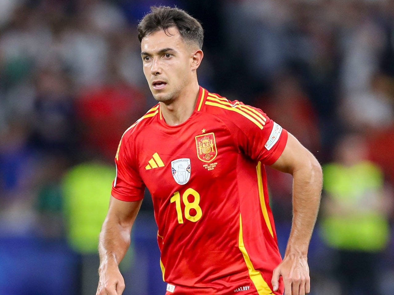 Spain 1-0 Denmark: Highlights, man of the match, stats as Martin Zubimendi hits the winner