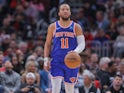 Jalen Brunson 11 of the New York Knicks on October 5, 2024