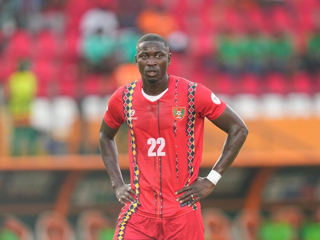 Opa Sangante (Guinea Bissau) looks on during a 2023 African Cup of Nations Group A game, Guinea-Bissau v Nigeria , 