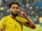 Pierre-Emerick Aubameyang of Gabon during the 2026 FIFA World Cup match with Gambia on June 11, 2024