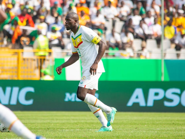 Kalidou Koulibaly in action for Senegal on October 13, 2024