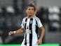 Juventus Women's Sofia Cantore in action on September 30, 2024