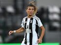 Juventus Women's Sofia Cantore in action on September 30, 2024