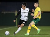 Seiya Maikuma of AZ Alkmaar in action against Fortuna Sittard on October 6, 2024