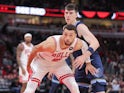 Zach LaVine of the Chicago Bulls in action against the Memphis Grizzlies on October 12, 2024