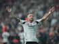 Ciro Immobile celebrates scoring for Besiktas on September 22, 2024