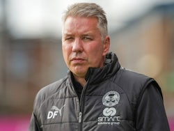 Peterborough United manager Darren Ferguson on October 12, 2024