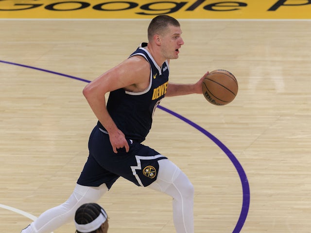 Nikola Jokic 15 of the Denver Nuggets on October 5, 2024