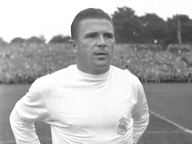 Ferenc Puskas pictured in 1960