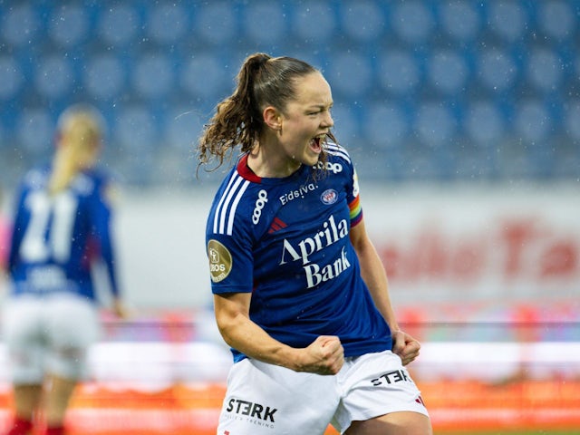 Valerenga Women's Janni Thomsen on October 12, 2024