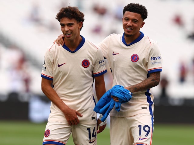 Joao Felix and Jadon Sancho for Chelsea on September 21, 2024