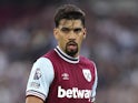 West Ham United's Lucas Paqueta on August 31, 2024