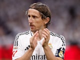 Real Madrid's Luka Modric pictured on October 5, 2024