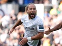 Derby County's Marcus Harness celebrates scoring his side's second goal against Queens Park Rangers, on October 5, 2024