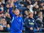 Manager of Coventry City Mark Robins reacts during his side's Championship game against Preston North End, on October 19, 2024