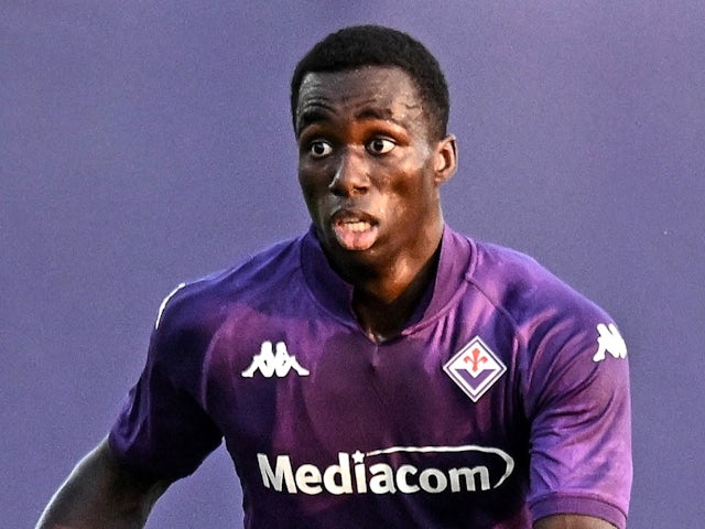 Fiorentina's Michael Kayode on July 17, 2024