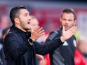 Manager of Borussia Dortmund Nuri Sahin during his side's game against Union Berlin, on October 5, 2024