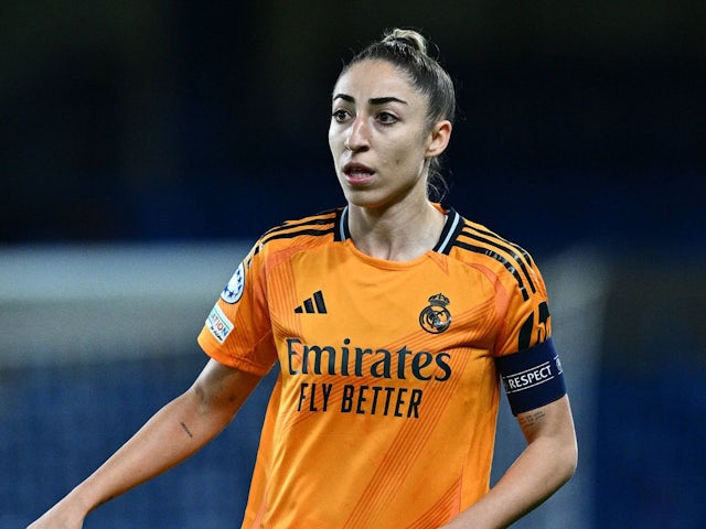 Real Madrid Femenino's Olga Carmona on October 8, 2024