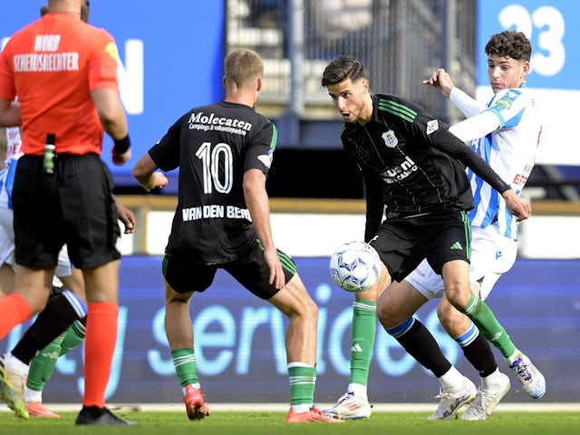 Anouar El Azzouzi, PEC Zwolle player, on October 5, 2024