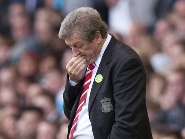 Roy Hodgson in charge of Liverpool in 2010