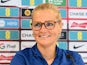 England Women's manager Sarina Wiegman pictured on July 15, 2024