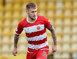 Scott Martin of Hamilton Academical on the ball during the William Hill Championship match on September 14, 2024