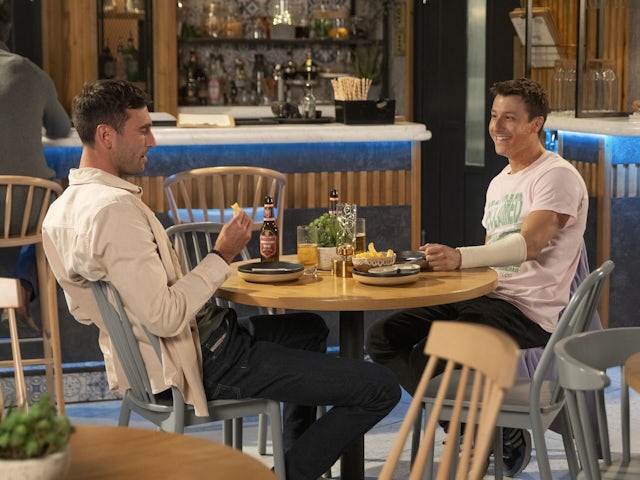 Kit and Ryan on Coronation Street on October 30, 2024