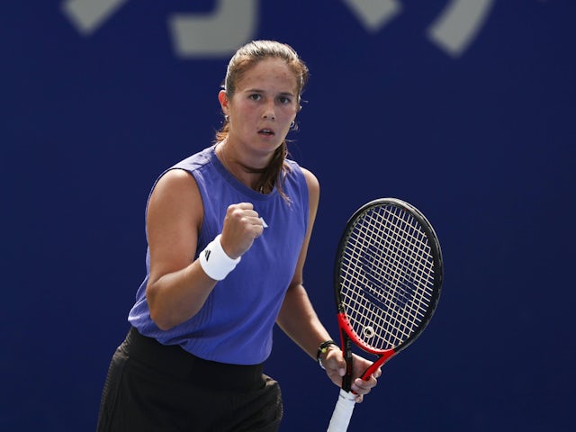 Daria Kasatkina pictured on October 9, 2024