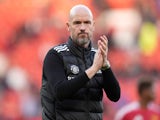 Manchester United manager Erik ten Hag on October 19, 2024