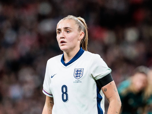 England Women's Georgia Stanway pictured on October 25, 2024