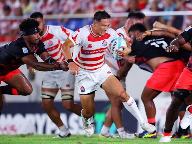 World Rugby Pacific Nations Cup final match between Fiji and Japan on October 18, 2024